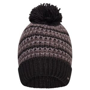 Regatta Unisex Adult Headstart Beanie / Black/Ebony Grey